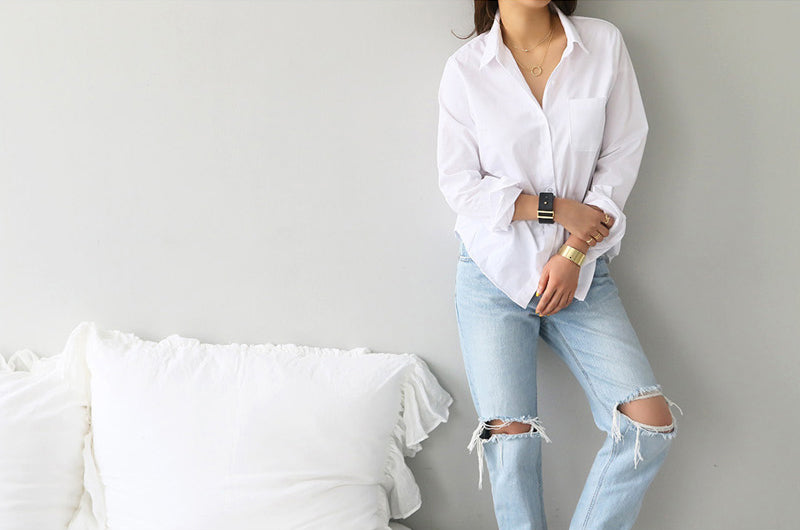 Casual White Blouse