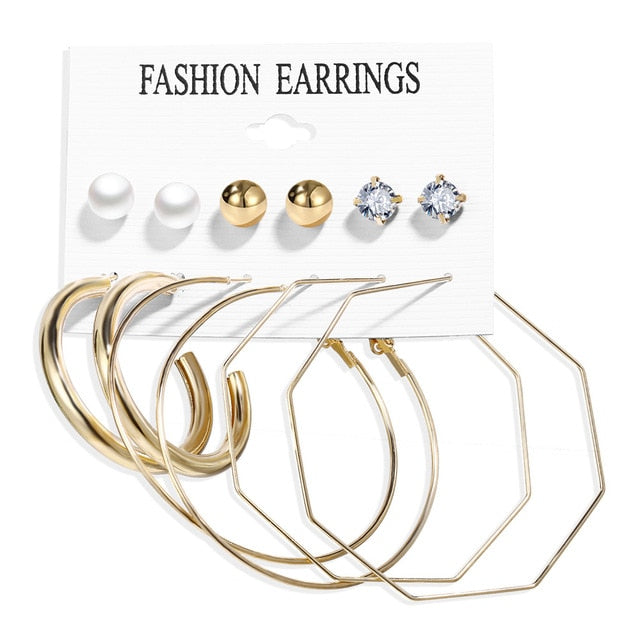 Various Earrings - 43 Styles
