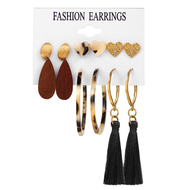 Bohemian Earring Set